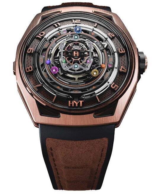 HYT H03131-A Conical Tourbillon Infinity Sapphires Replica watch